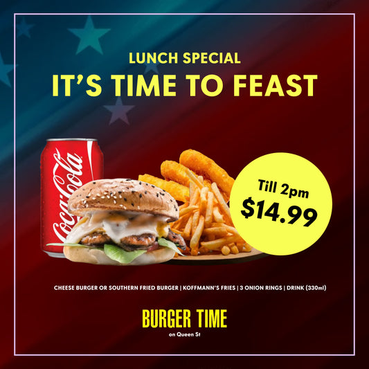 Lunch Burger Box (Before 2pm only)