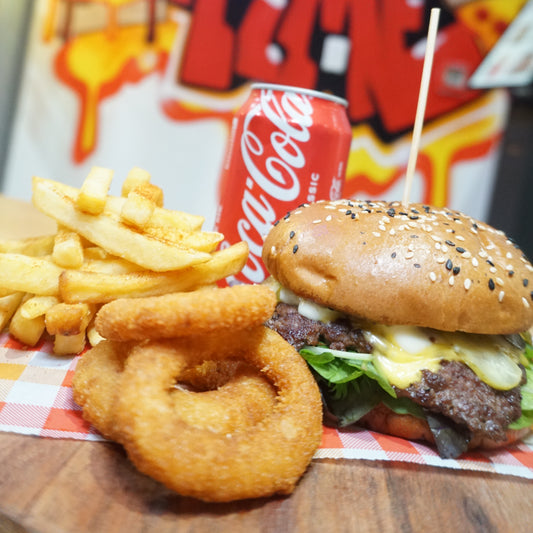 LUNCH BURGER BOX (Before 2pm only)
